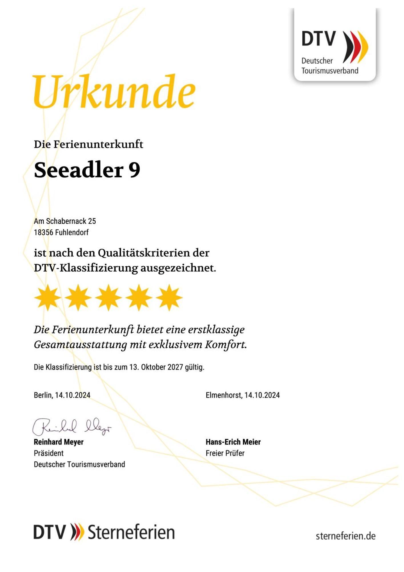 Ferienhaus Seeadler 9 Fuhlendorf Kültér fotó